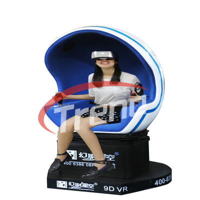 2 cinema da realidade virtual da máquina 9D do ovo da montanha russa do jogador com o filme de 360 graus