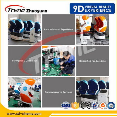 Assentos do simulador seis da realidade virtual da montanha russa 9D do divertimento para a feira automóvel