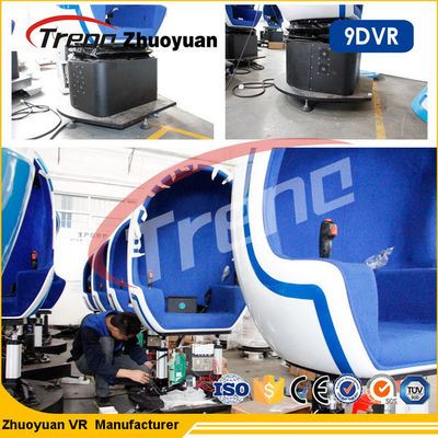 720 cadeira do simulador da realidade virtual do capacete 9D da imersão do grau para o shopping