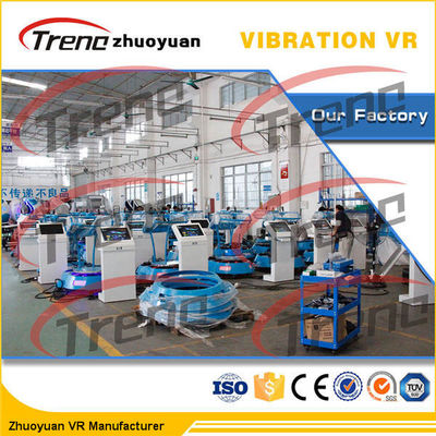 Falha Flight Simulator de Oculus da montanha russa com plataforma de gerencio de 360 graus