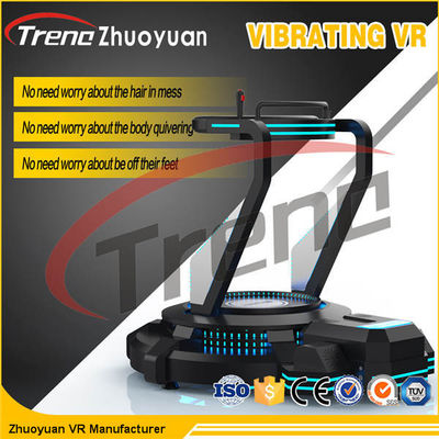 Terremoto similar que vibra o simulador de VR, mini cinema de um jogador de 9D Vr