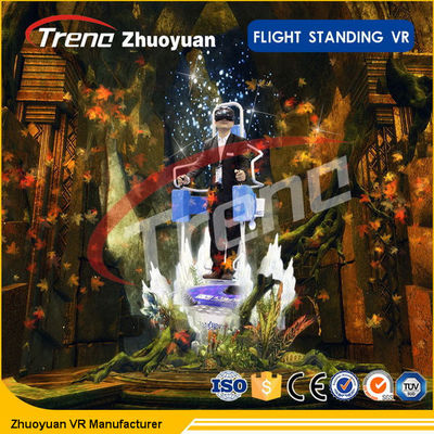 Realidade virtual Flight Simulator do movimento completo que está com vidros de 360 graus VR 1080P