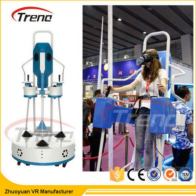 O supermercado de 360 graus interativo levanta-se o simulador do voo VR para o único jogador