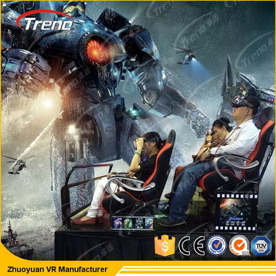 Plataforma elétrica personalizada do DOF do teatro 6 do cinema 5D para o shopping