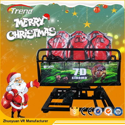 2250 equipamento do cinema do volt 5D do watt 220, passeio do movimento 5D com bordadura - som