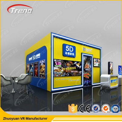 Equipamento do cinema da ação 5D, teatro do cinema 5D com assentos hidráulicos dinâmicos