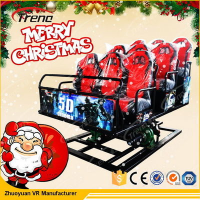 Cinema confortável da cadeira 5D do movimento com bolha/efeito da chuva/vento