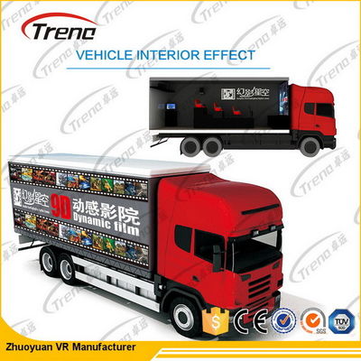 Simulador móvel do mundo virtual de Digitas dos vidros de HD VR com filmes do cinema 7D