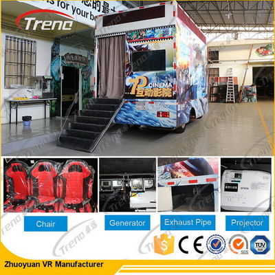 Simulador móvel do mundo virtual de Digitas dos vidros de HD VR com filmes do cinema 7D