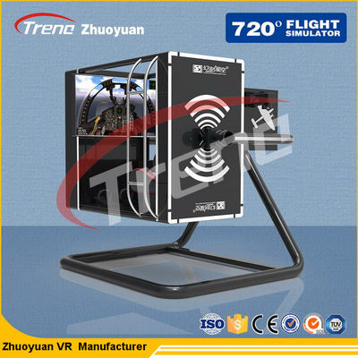 Parque temático das montanhas russas VR, 1 Seat VR interativo Flight Simulator