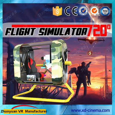 Falha elétrica de Flight Simulator Oculus da realidade virtual com 360 vidros de VR HD