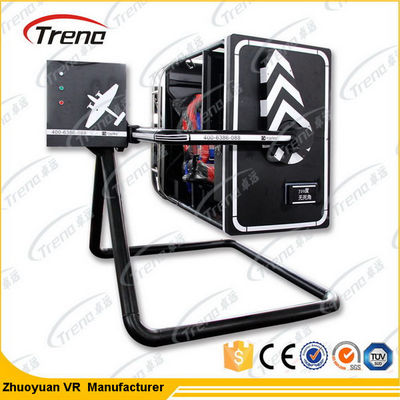 Arma do parque temático que dispara em VR Flight Simulator 720 graus para atrações turísticas