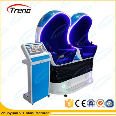 Movimento completo bonde da multi cadeira do cinema triplicar-se do simulador da realidade virtual do passeio 9D do divertimento dos jogadores