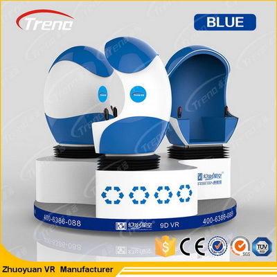 Parque temático completo da realidade virtual do movimento com aprovação do CE da cabine do ovo do conforto