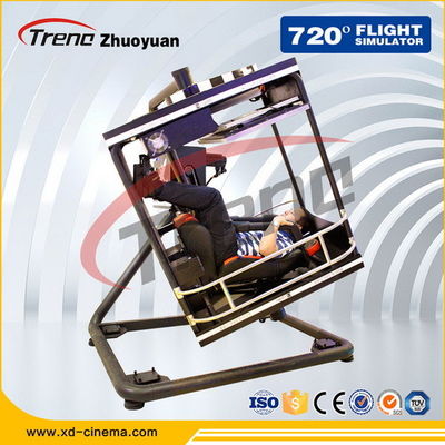 Falha Flight Simulator do parque de diversões VR Oculus com sistema servo completo de Digitas