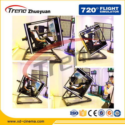 Falha Flight Simulator do parque de diversões VR Oculus com sistema servo completo de Digitas