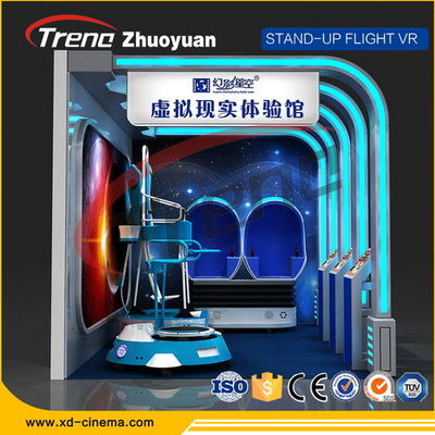 Dispositivos do jogo da realidade virtual do jogo de vídeo do parque de diversões com plataforma de gerencio de 360 °