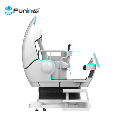 Assentos dinâmicos do simulador 2 da cadeira do ovo do cinema 9D VR da realidade virtual do tema de Exreme