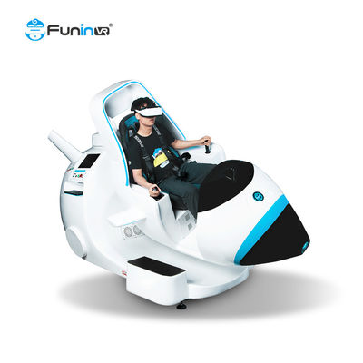 Jogador de voo da rotação 1 da cabina do piloto 180° da máquina de jogo 9D VR Flight Simulator