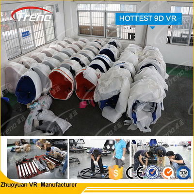 Simulador do mundo virtual dos assentos 9d do shopping três com jogos 220V de VR
