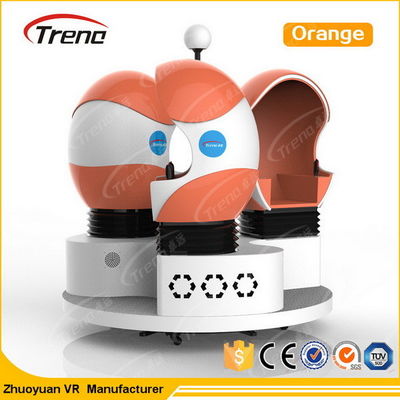 Passeio de surpresa do cinema 9d, equipamento da realidade virtual com 80 filmes de VR