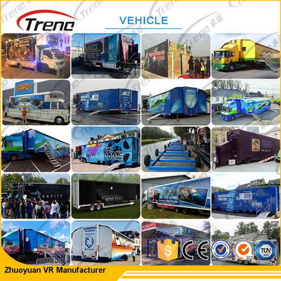 Realidade virtual do cinema dos efeitos especiais 5d que conduz o simulador para o parque temático