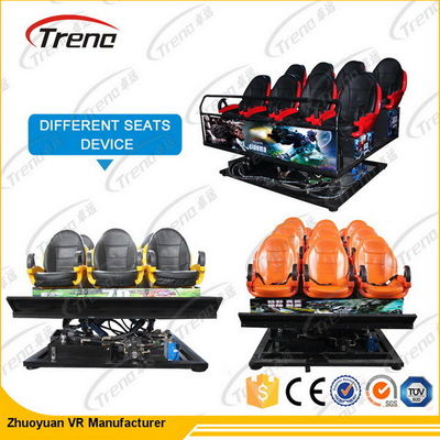 6 / 9/12 equipamento do teatro da plataforma do Dof do sistema 6 do cinema dos assentos 7d grande 7d