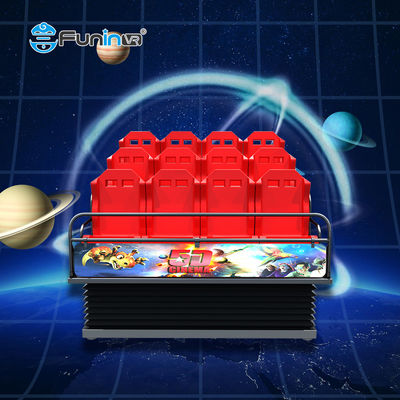 equipamento comercial interno do cinema do simulador 5D da tela 3D para o parque de diversões