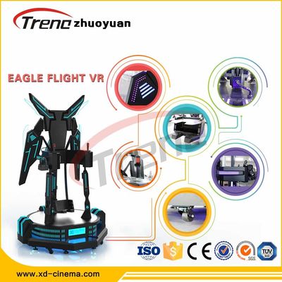 Sentido de 50% do simulador da realidade virtual do jogo de vídeo 9D da máquina do ovo da realidade para o centro de aptidão