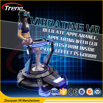 Simulador do capacete do movimento VR da vibração da montanha russa no centro de compra