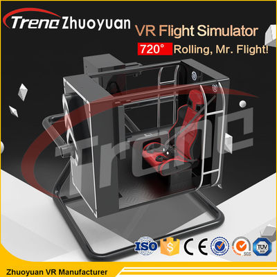 Cor VR Flight Simulator azul/preto/amarelo com sistema servo completo de Digitas
