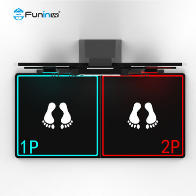 PC Stand Up Flight VR Simulator Com Controles de Joystick Tema de Tiro Militar