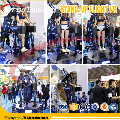 Sentido de 50% do simulador da realidade virtual do jogo de vídeo 9D da máquina do ovo da realidade para o centro de aptidão