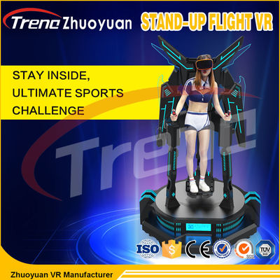 Sentido de 50% do simulador da realidade virtual do jogo de vídeo 9D da máquina do ovo da realidade para o centro de aptidão