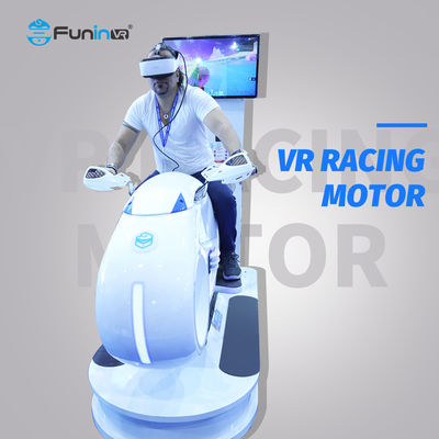 Parque temático multi-plataforma VR Racing Moto Carga nominal 100KG / Seat Metal