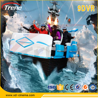 360 certificado de gerencio do CE do cinema da ação de Seater 9D do equipamento 6 da plataforma 9D VR do °