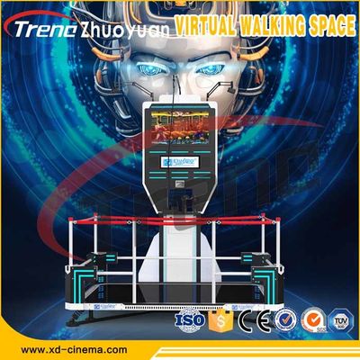 Cinemas da ação dos jogos 9D do tiro do preto da caminhada do espaço da realidade virtual dos auriculares VR de VR HTC
