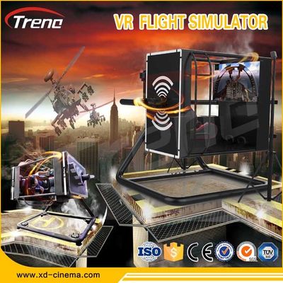 720 graus VR Flight Simulator com operação fácil completa do sistema servo de Digitas