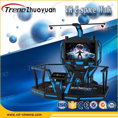 Cinemas da ação dos jogos 9D do tiro do preto da caminhada do espaço da realidade virtual de HTC VIVE