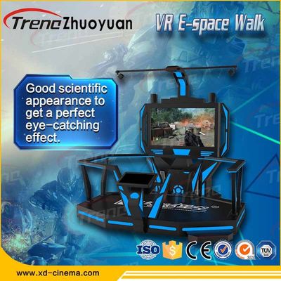 Cinemas da ação dos jogos 9D do tiro do preto da caminhada do espaço da realidade virtual de HTC VIVE