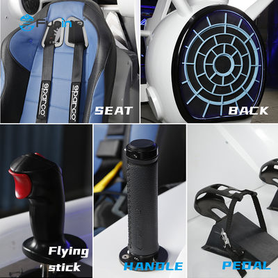 Fibra de vidro HTC Vive 360 VR Simulador com carga nominal 100KG