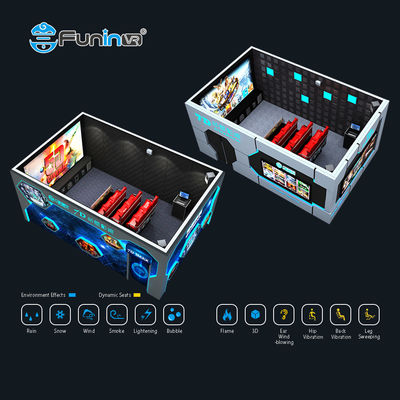 Teatro de cinema 5D para parque de trampolins