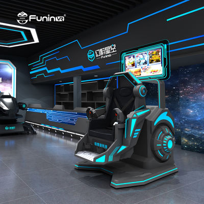 Multiplayer Adventure Park 9D VR Simulator com VR Headset Plataforma de Metal AC220V Potência