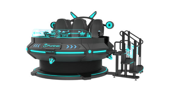 Entretenimento 55 polegadas tela 9D VR cadeira AC220V 5 lugares