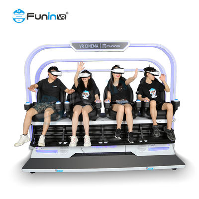 Entretenimento Simulador de Realidade Virtual 9D Som envolvente Baixa manutenção 220V