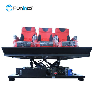 Shopping Mall Cinemas 5D Design de quadrado personalizado para 9-48 lugares 3 Atualizações mensais 1 Movie