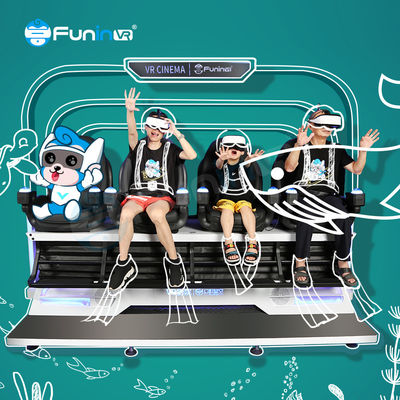 Entretenimento Simulador de Realidade Virtual 9D Single-Platform 1709*3250*2280mm