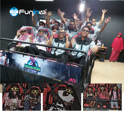 Melhore a sua experiência de cinema com os nossos efeitos especiais de nevoeiro 5d cadeira de cinema e sistema elétrico