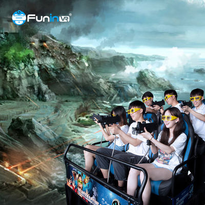 Liberte o poder dos efeitos do vento no sistema elétrico Cinemas 5D para emoção do parque de trampolins