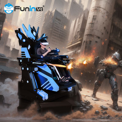 Revolucionária experiência de realidade virtual com controlador de joystick 9D VR Chair 360 graus de rotação